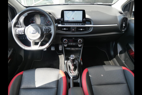 Kia Picanto 1.0 T-GDi GT-Line 5p | Cruise | Clima | Schuif-kanteldak | Stoel-stuurverwarming | Navi | Keyless | Carplay