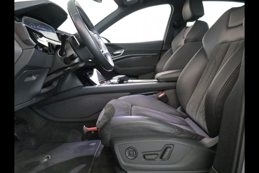 Audi e-tron Sportback 55 quattro Business edition Plus 95 kWh 408 pk | SOH 92,64% | Navigatie | Panoramadak | Parkeersensoren | Elektr. voorstoelen | Lichtmetalen velgen 21" | Luchtvering |