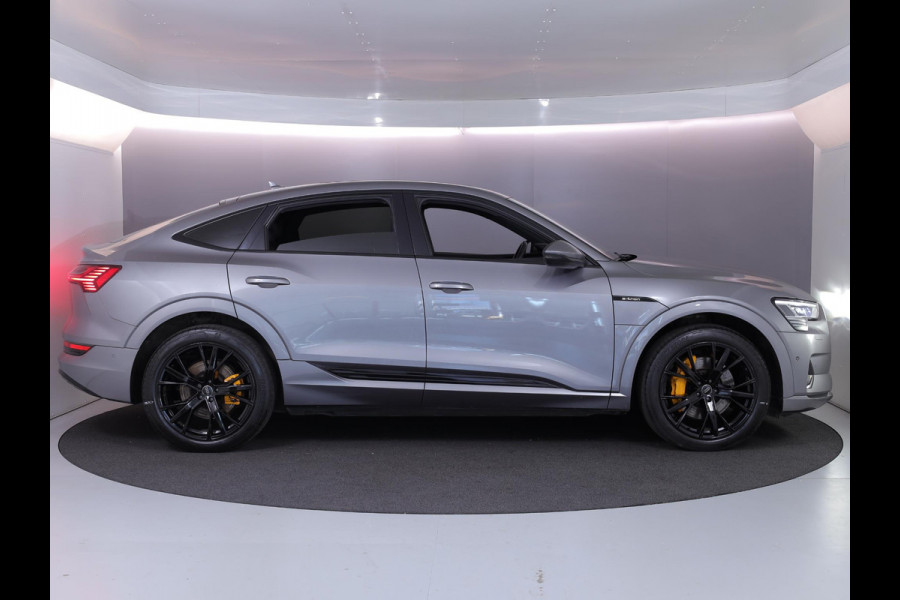 Audi e-tron Sportback 55 quattro Business edition Plus 95 kWh 408 pk | SOH 92,64% | Navigatie | Panoramadak | Parkeersensoren | Elektr. voorstoelen | Lichtmetalen velgen 21" | Luchtvering |