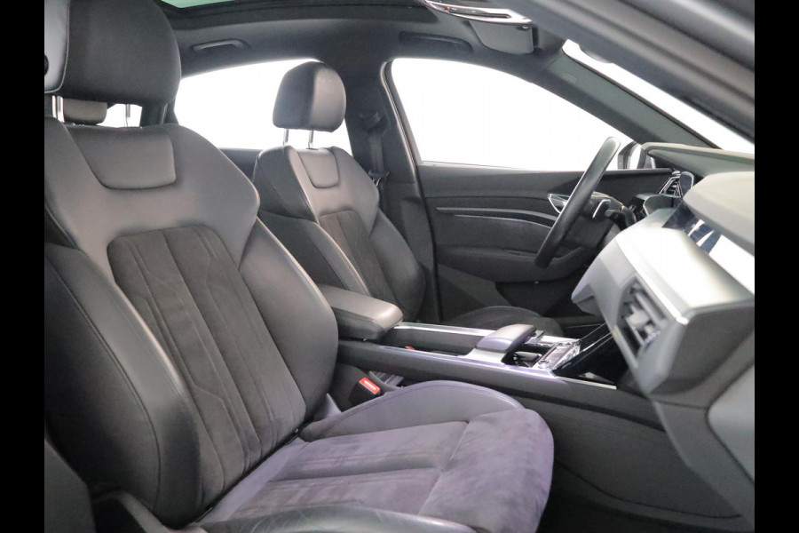 Audi e-tron Sportback 55 quattro Business edition Plus 95 kWh 408 pk | SOH 92,64% | Navigatie | Panoramadak | Parkeersensoren | Elektr. voorstoelen | Lichtmetalen velgen 21" | Luchtvering |