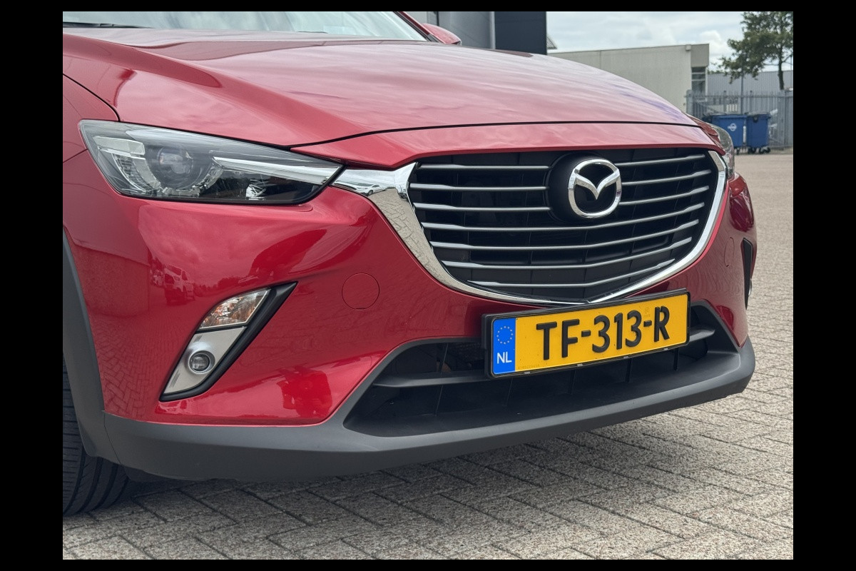 Mazda CX-3 2.0 120pk automaat, SkyLGT, trekhaak, cruise, head-up, climate