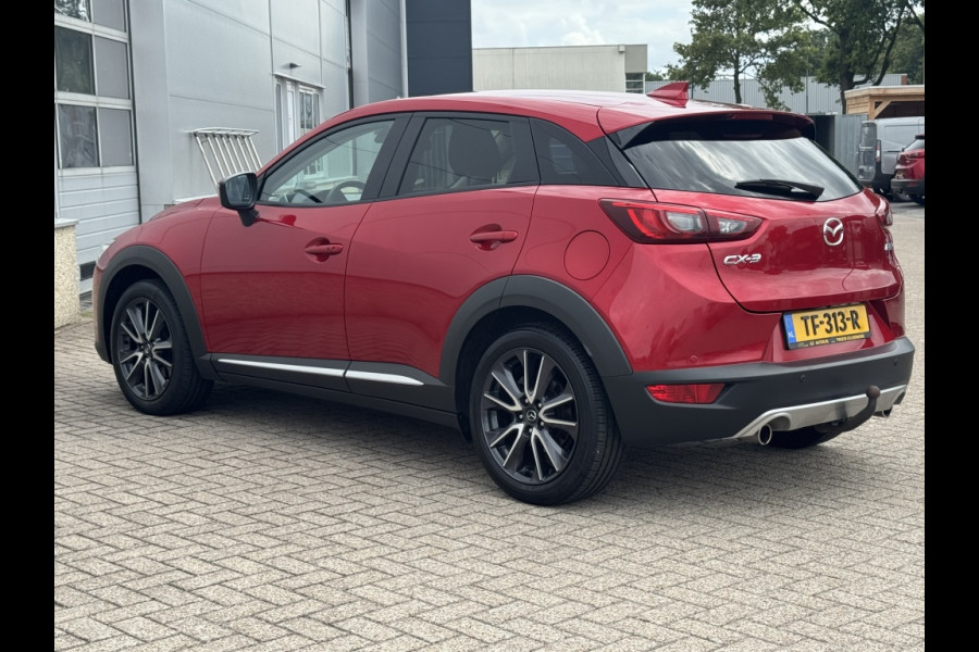 Mazda CX-3 2.0 120pk automaat, SkyLGT, trekhaak, cruise, head-up, climate