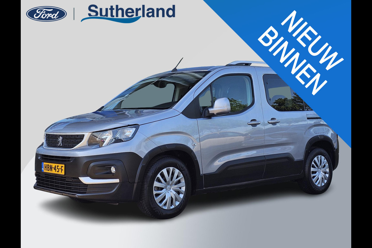 Peugeot Rifter 1.2 Puretech Allure automaat | Hoge instap | Ruim en praktisch | Stoelverwarming | Climate control | Parkeersensoren | Trekhaak |