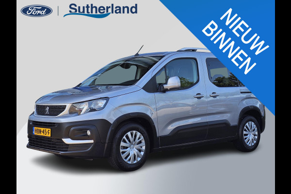 Peugeot Rifter 1.2 Puretech Allure automaat | Hoge instap | Ruim en praktisch | Stoelverwarming | Climate control | Parkeersensoren | Trekhaak |