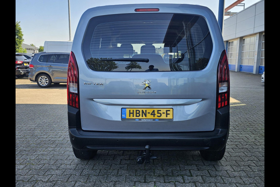 Peugeot Rifter 1.2 Puretech Allure automaat | Hoge instap | Ruim en praktisch | Stoelverwarming | Climate control | Parkeersensoren | Trekhaak |