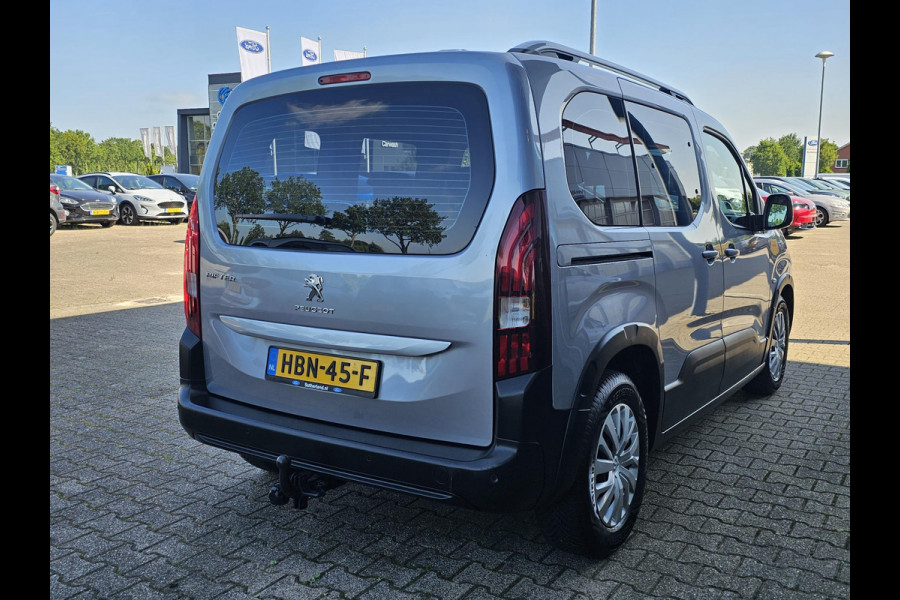 Peugeot Rifter 1.2 Puretech Allure automaat | Hoge instap | Ruim en praktisch | Stoelverwarming | Climate control | Parkeersensoren | Trekhaak |