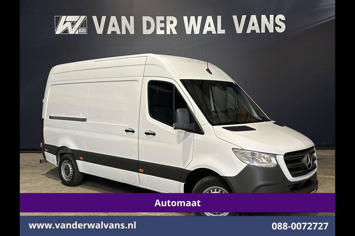Mercedes-Benz Sprinter 317 CDI 170pk 9G-Tronic Automaat 3500kg Trekhaak L2H2 Euro6 Airco | Camera | Navigatie | Apple Carplay Android Auto, Cruisecontrol, Parkeersensoren, Bijrijdersbank