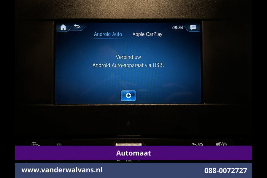 Mercedes-Benz Sprinter 317 CDI 170pk 9G-Tronic Automaat 3500kg Trekhaak L2H2 Euro6 Airco | Camera | Navigatie | Apple Carplay Android Auto, Cruisecontrol, Parkeersensoren, Bijrijdersbank