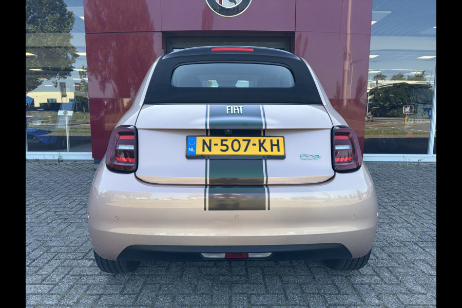 Fiat 500C Icon 42 kWh | 17" La Prima velgen | Camera | Parkeersensoren | Comfort Pack Pack Winter | Pack Magic Eye