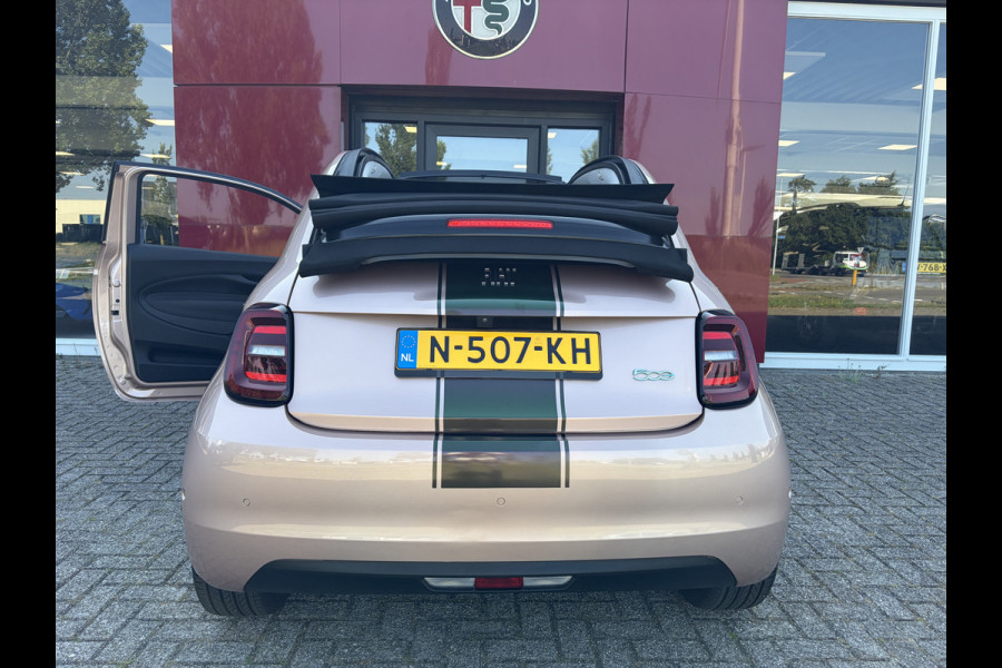 Fiat 500C Icon 42 kWh | 17" La Prima velgen | Camera | Parkeersensoren | Comfort Pack Pack Winter | Pack Magic Eye