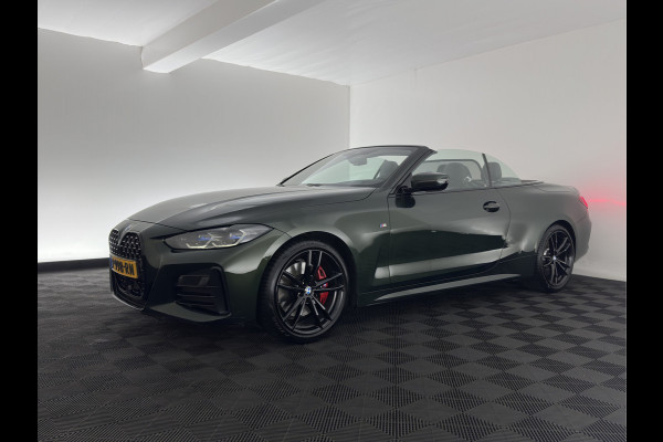 BMW 4 Serie Cabrio M440i xDrive High Executive (INCL-BTW) *HEAD-UP | LEATHER | LASER-LED | MEMORY-PACK | DIGI-COCKPIT | KEYLESS | HIFI-SOUND | SHIFTPADDLES | CAMERA | DAB | NAVI-FULLMAP | AMBIENT-LIGHT | TOWBAR | 19''ALU*