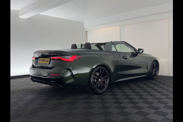 BMW 4 Serie Cabrio M440i xDrive High Executive (INCL-BTW) *HEAD-UP | LEATHER | LASER-LED | MEMORY-PACK | DIGI-COCKPIT | KEYLESS | HIFI-SOUND | SHIFTPADDLES | CAMERA | DAB | NAVI-FULLMAP | AMBIENT-LIGHT | TOWBAR | 19''ALU*