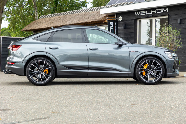 Audi e-tron Sportback 55 quattro S-Line 95 kWh Soh 92% I Panoramadak I Leder I B&O I Adaptive Cruise I HeadUp I Luchtvering
