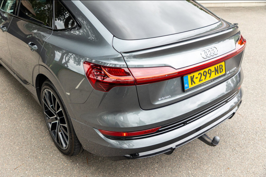 Audi e-tron Sportback 55 quattro S-Line 95 kWh Soh 92% I Panoramadak I Leder I B&O I Adaptive Cruise I HeadUp I Luchtvering