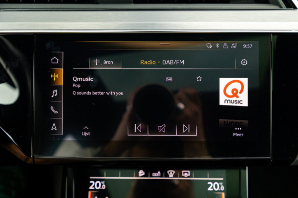 Audi e-tron Sportback 55 quattro S-Line 95 kWh Soh 92% I Panoramadak I Leder I B&O I Adaptive Cruise I HeadUp I Luchtvering