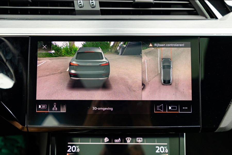Audi e-tron Sportback 55 quattro S-Line 95 kWh Soh 92% I Panoramadak I Leder I B&O I Adaptive Cruise I HeadUp I Luchtvering