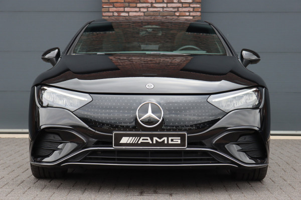 Mercedes-Benz EQE 300 Business Solution AMG 90 kWh | Luchtvering | Distronic | Memory | Panoramadak | Warmtepomp | Camera | Keyless Go | Dodehoekassistent |