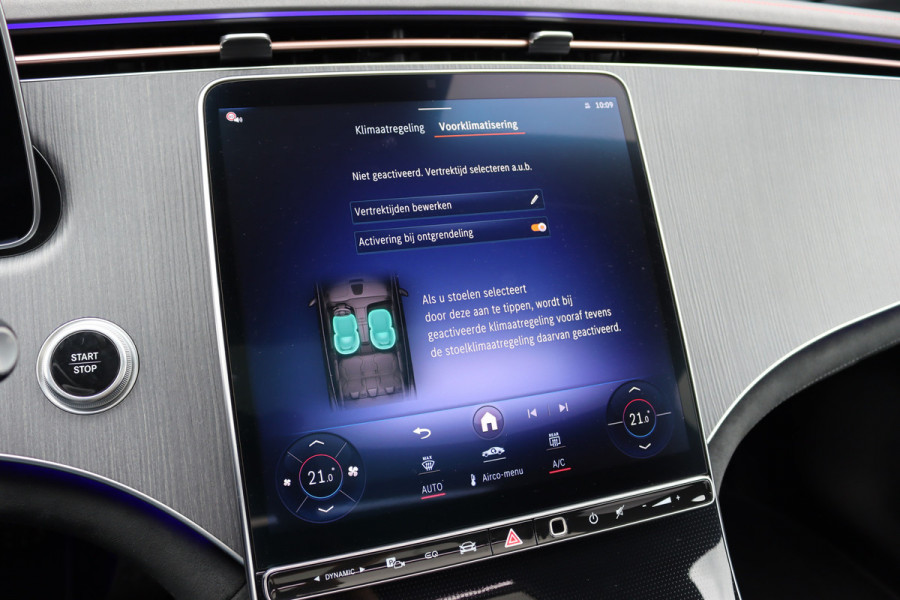 Mercedes-Benz EQE 300 Business Solution AMG 90 kWh | Luchtvering | Distronic | Memory | Panoramadak | Warmtepomp | Camera | Keyless Go | Dodehoekassistent |