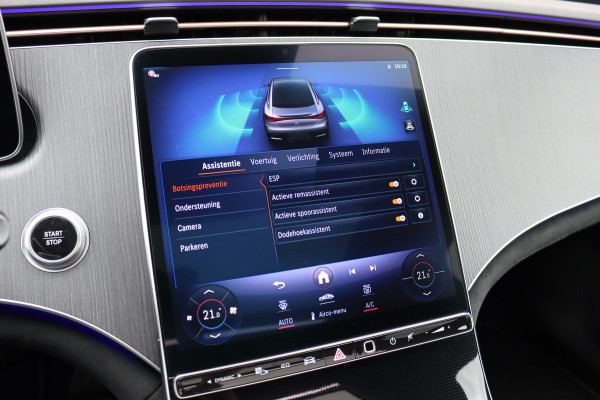 Mercedes-Benz EQE 300 Business Solution AMG 90 kWh | Luchtvering | Distronic | Memory | Panoramadak | Warmtepomp | Camera | Keyless Go | Dodehoekassistent |