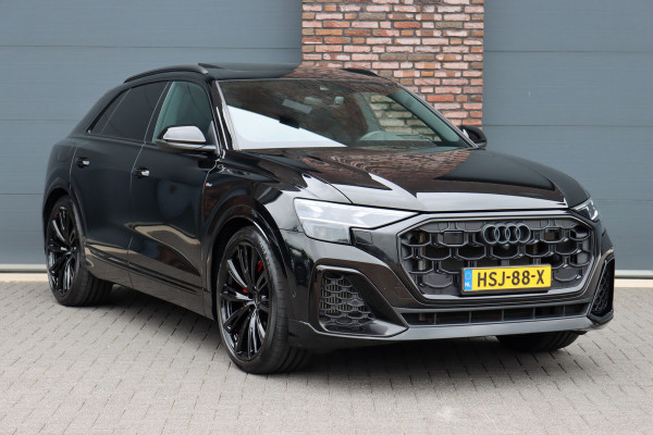 Audi Q8 55 TFSI e Quattro Pro Line S | Luchtvering | Achterasbesturing | ACC | Bang&Olufsen | Trekhaak | Matrix-LED | Soft-Close | Verwarmd Stuurwiel | Panoramadak | Keyless Entry |