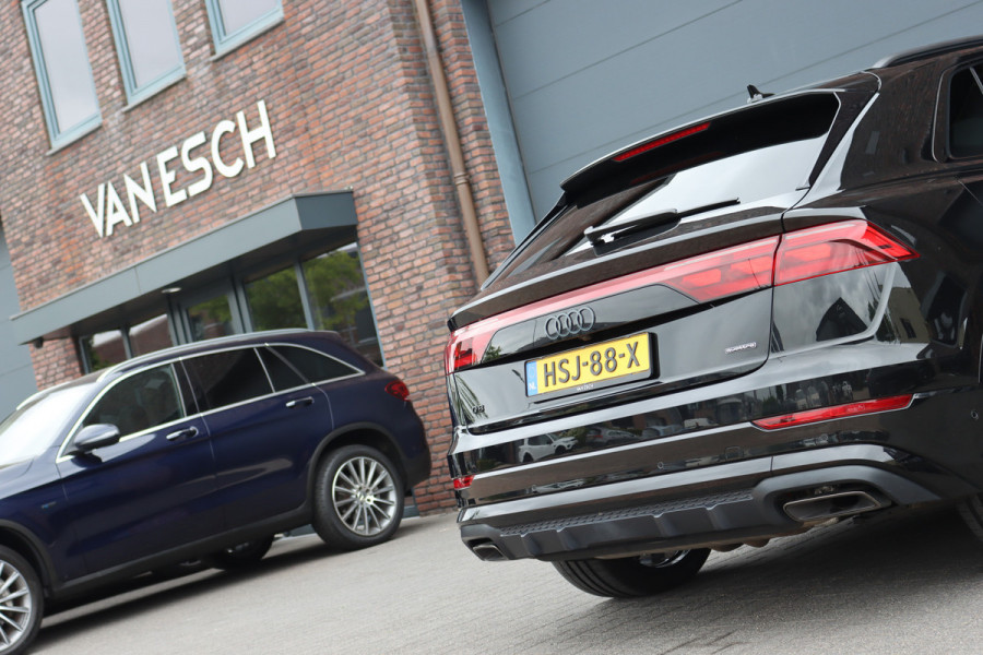 Audi Q8 55 TFSI e Quattro Pro Line S | Luchtvering | Achterasbesturing | ACC | Bang&Olufsen | Trekhaak | Matrix-LED | Soft-Close | Verwarmd Stuurwiel | Panoramadak | Keyless Entry |