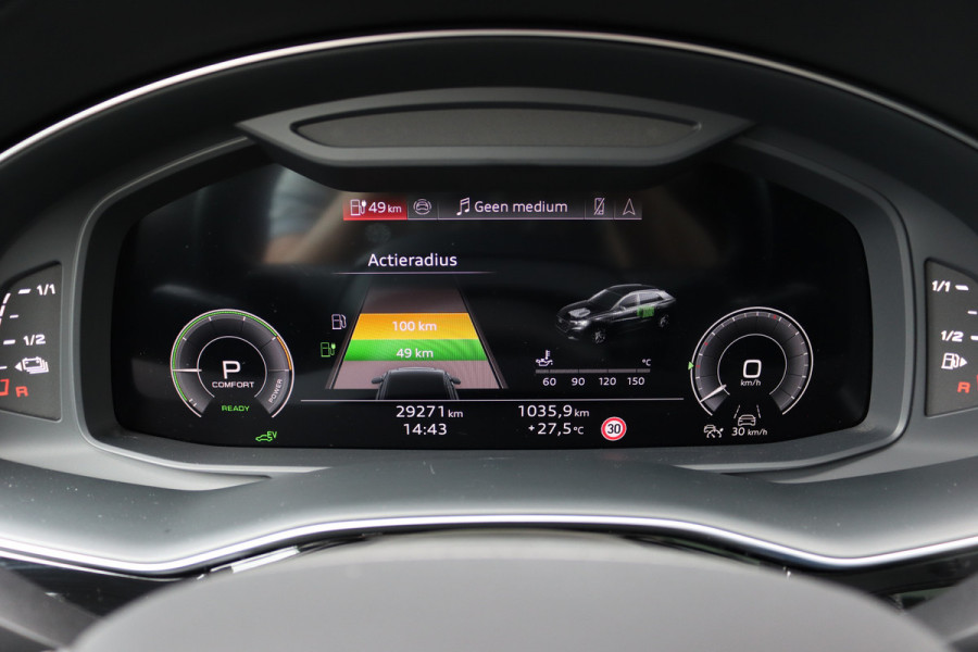 Audi Q8 55 TFSI e Quattro Pro Line S | Luchtvering | Achterasbesturing | ACC | Bang&Olufsen | Trekhaak | Matrix-LED | Soft-Close | Verwarmd Stuurwiel | Panoramadak | Keyless Entry |