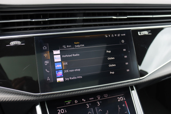 Audi Q8 55 TFSI e Quattro Pro Line S | Luchtvering | Achterasbesturing | ACC | Bang&Olufsen | Trekhaak | Matrix-LED | Soft-Close | Verwarmd Stuurwiel | Panoramadak | Keyless Entry |
