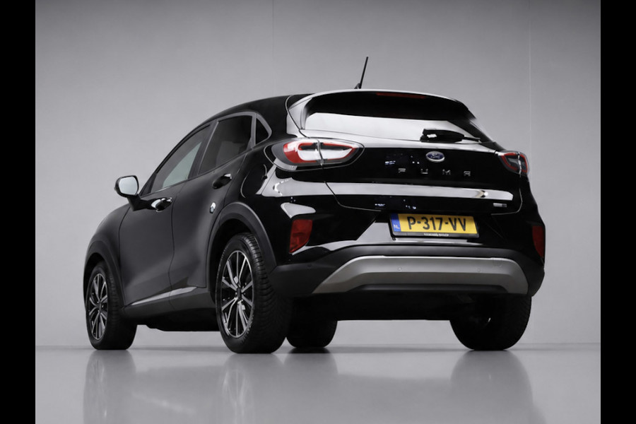 Ford Puma 1.0 EcoBoost Hybrid Titanium Sport (APPLE CARPLAY,NAVI,PDC,STOEL/STUUR VERWARMING,CLIMATE,CRUISE,GETINT,SPORTSTOELEN)