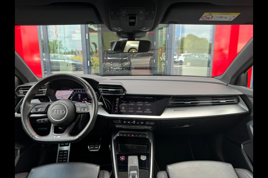 Audi A3 Sportback 2.0 TFSI S3 Edition One Quattro VOL | Panorama | Memory Seats | RED Stitch | B&O | Led Matrix | BTW |