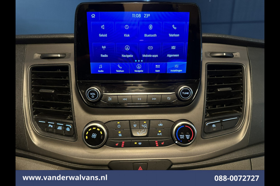 Ford Transit Custom 2.0 TDCI L2H1 Euro6 Airco | Camera | Navigatie | Apple Carplay | Cruisecontrol | LED Android Auto, Stoelverwarming, Verwarmde voorruit, Parkeersensoren, Bijrijdersbank, 2800kg trekvermogen