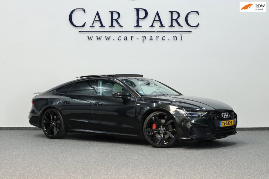 Audi A7 Sportback 55 TFSI quattro S-line 340+PK LED/VIRTUAL/PANO/B&O/LEER+S.VERWARMING/21" LMV/360 CAM/ACC/ECC/12 MND GARANTIE!