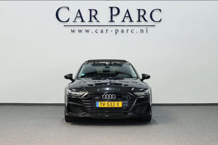 Audi A7 Sportback 55 TFSI quattro S-line 340+PK LED/VIRTUAL/PANO/B&O/LEER+S.VERWARMING/21" LMV/360 CAM/ACC/ECC/12 MND GARANTIE!