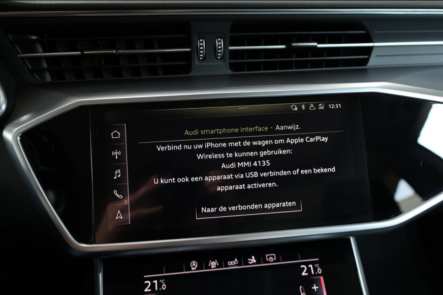 Audi A7 Sportback 55 TFSI quattro S-line 340+PK LED/VIRTUAL/PANO/B&O/LEER+S.VERWARMING/21" LMV/360 CAM/ACC/ECC/12 MND GARANTIE!
