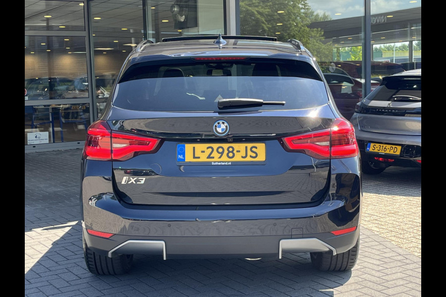 BMW iX3 High Executive 80 kWh | SOH 97,4% | Leder | Pano | Trekhaak | Harman Kardon | 360 Camera | Stoelverwarming | Adaptive Cruise