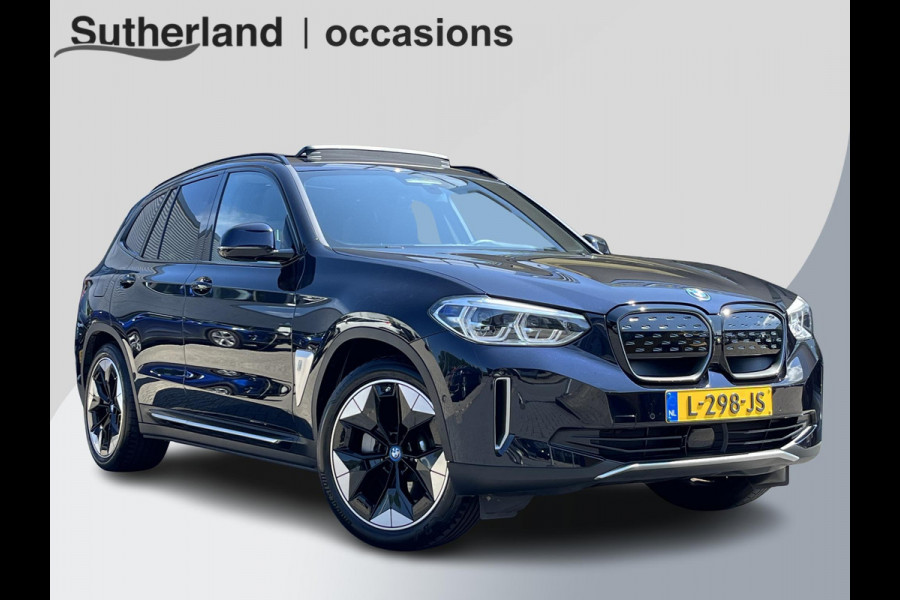 BMW iX3 High Executive 80 kWh | SOH 97,4% | Leder | Pano | Trekhaak | Harman Kardon | 360 Camera | Stoelverwarming | Adaptive Cruise