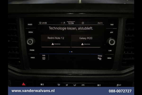 Volkswagen Crafter 2.0 TDI 141pk L3H2 L2H1 Euro6 Airco | Camera | Navigatie | LED | 3000kg Trekhaak | Cruisecontrol Android Auto, Leder, Verwarmde voorruit, Parkeersensoren, Bijrijdersbank
