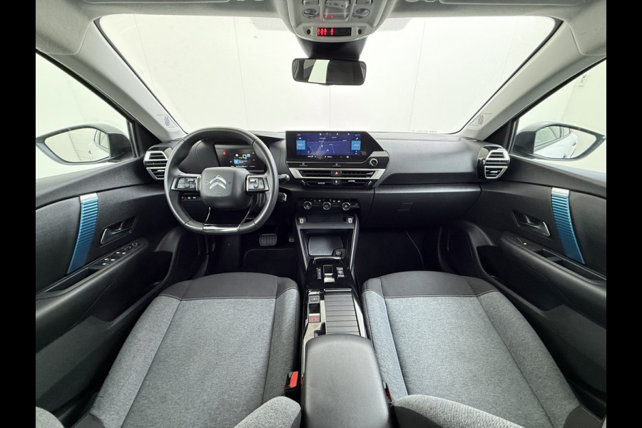 Citroën Ë-C4 Feel 50kWh 360°Camera 3D-Navi Ecc Apple Carplay Android Auto Cruise Control Regen-Lichtsensor Pdc Led Lmv SOH 89% Lane Assist Isofix Connected Apps Bluetooth DAB 1e Eigenaar Dealeronderhouden Origineel Nederlandse Auto