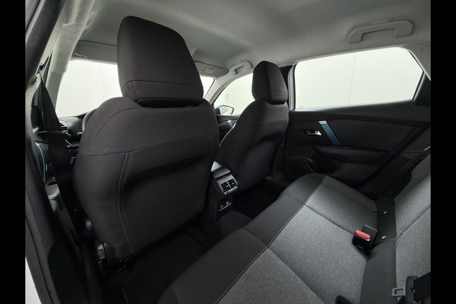 Citroën Ë-C4 Feel 50kWh 360°Camera 3D-Navi Ecc Apple Carplay Android Auto Cruise Control Regen-Lichtsensor Pdc Led Lmv SOH 89% Lane Assist Isofix Connected Apps Bluetooth DAB 1e Eigenaar Dealeronderhouden Origineel Nederlandse Auto