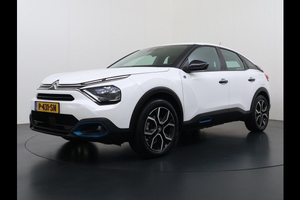 Citroën Ë-C4 Feel 50kWh 360°Camera 3D-Navi Ecc Apple Carplay Android Auto Cruise Control Regen-Lichtsensor Pdc Led Lmv SOH 89% Lane Assist Isofix Connected Apps Bluetooth DAB 1e Eigenaar Dealeronderhouden Origineel Nederlandse Auto