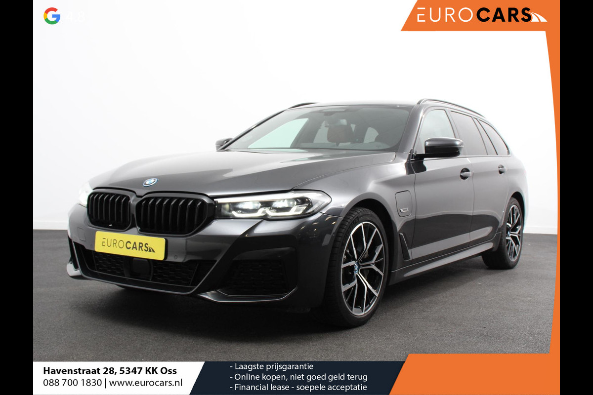 BMW 5 Serie Touring 530e M-Sport High Executive Cimate control Cruise control Navigatie Apple Carplay/ Android Auto Parkeersensoren Camera Lichtmetalen velgen Led
