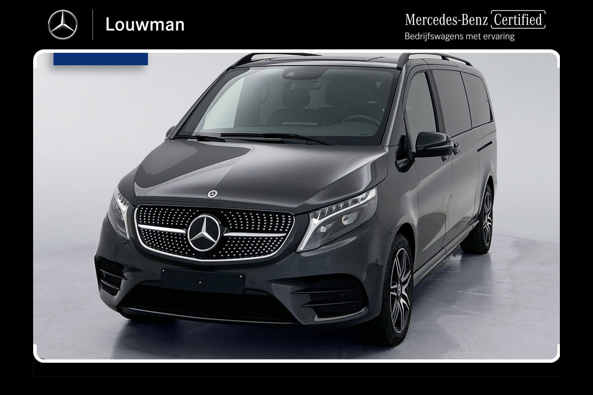 Mercedes-Benz V-Klasse 250d 4-MATIC L3 XL AMG 6-persoons Elektrische schuifdeuren Distronic Burmester Trekhaak afneembaar 2500kg