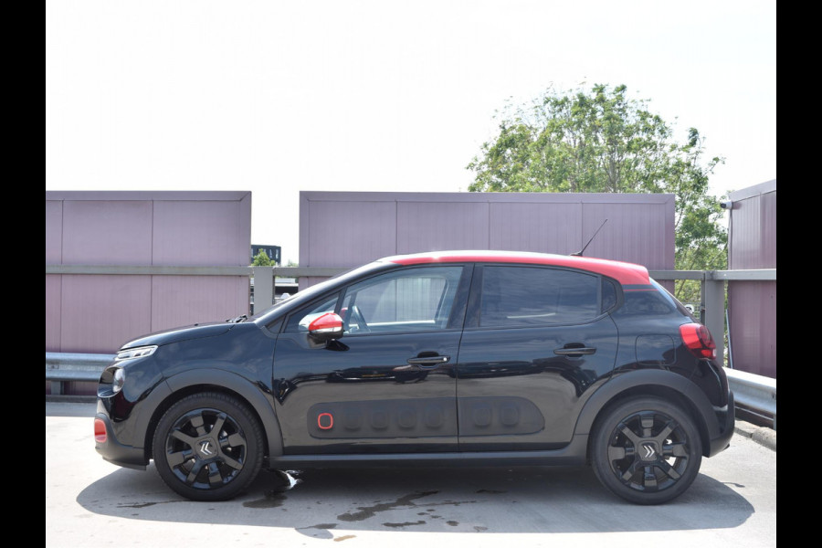Citroën C3 1.2 PureTech S&S Shine | 100 PK | 17" ZWARTE LM VELGEN | CLIMATE CONTROL | PARKEERSENSOREN MET CAMERA | CRUISE CONTROL | NAVI |