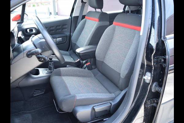 Citroën C3 1.2 PureTech S&S Shine | 100 PK | 17" ZWARTE LM VELGEN | CLIMATE CONTROL | PARKEERSENSOREN MET CAMERA | CRUISE CONTROL | NAVI |