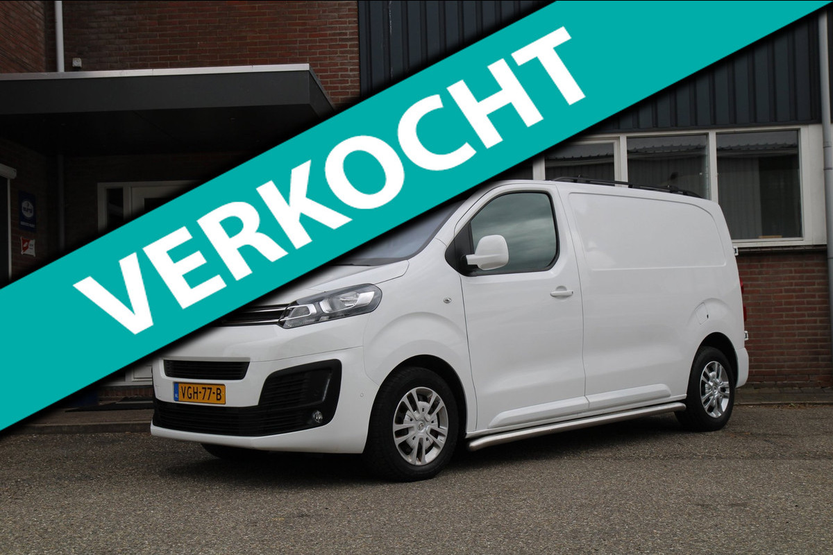 Citroën Jumpy 2.0 BlueHDI 120PK Driver / Trekhaak / App connect / 3 zits