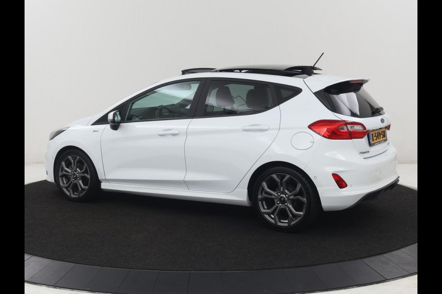 Ford Fiesta 1.0 EcoBoost Hybrid ST-Line X | Panoramadak | Stoel & Stuurverwarming | Bang & Olufsen | Adaptive cruise | Climate control | Camera | Navigatie | Bluetooth | DAB+ | Park assist | Side assist | Mirrorlink