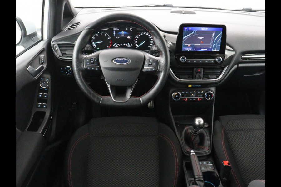 Ford Fiesta 1.0 EcoBoost Hybrid ST-Line X | Panoramadak | Stoel & Stuurverwarming | Bang & Olufsen | Adaptive cruise | Climate control | Camera | Navigatie | Bluetooth | DAB+ | Park assist | Side assist | Mirrorlink