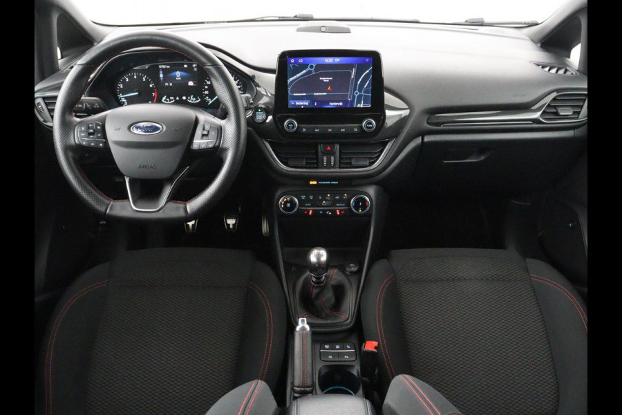 Ford Fiesta 1.0 EcoBoost Hybrid ST-Line X | Panoramadak | Stoel & Stuurverwarming | Bang & Olufsen | Adaptive cruise | Climate control | Camera | Navigatie | Bluetooth | DAB+ | Park assist | Side assist | Mirrorlink