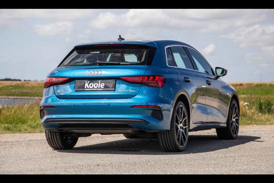 Audi A3 Sportback 40 TFSI e Advanced edition DEALER ONDERHOUDEN / CRUISE CONTROLE / LEER / STOELVERWARMING