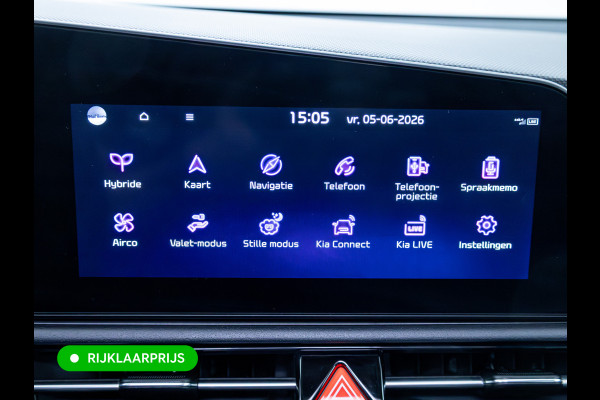 Kia Niro 1.6 GDi Hybrid DynamicPlusLine | Headup | Schuif- kanteldak | Trekhaak | Stoel- & stuurverw. | Camera | App. connect, Adaptieve cruise, Navigatie, Elec. achterklep