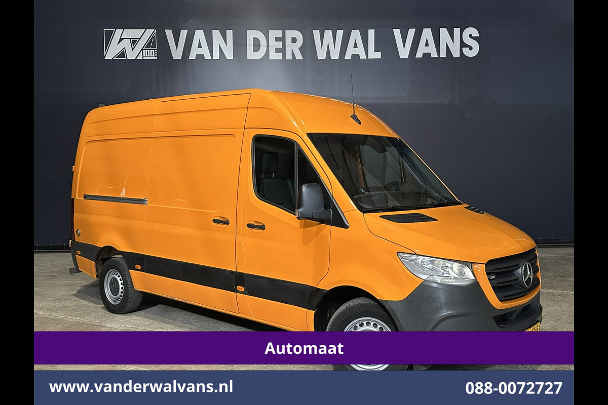 Mercedes-Benz Sprinter 315 CDI 150pk 9G-Tronic Automaat 3500kg Trekhaak L2H2 Inrichting Euro6 Airco | Camera | Apple Carplay | Cruisecontrol Android Auto, Parkeersensoren, Bijrijdersbank